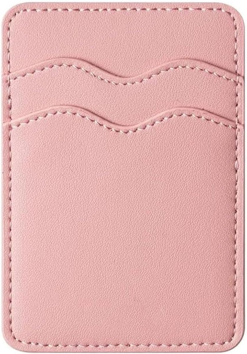 Mobiel toont telefoonwallet - ultra-dun PU leer - zelfklevend design - snel toegang tot kaarten - ShopVlot