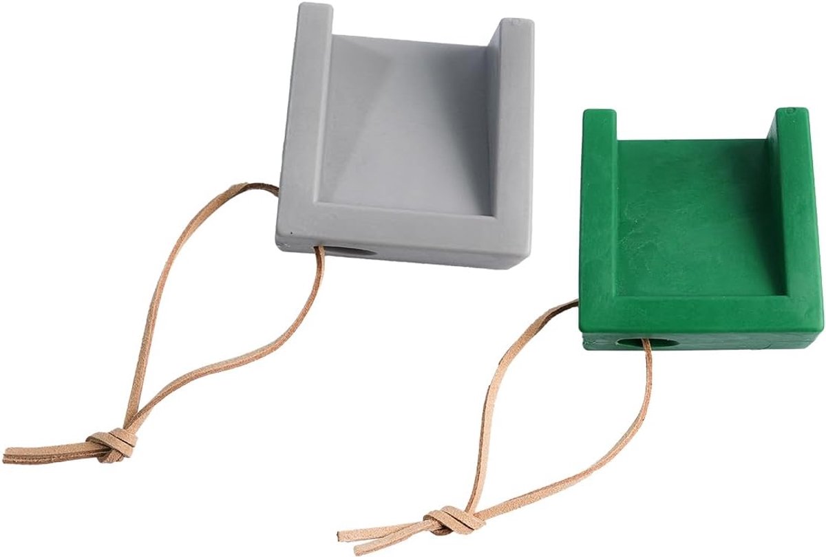 2 stuks rubberen deurwig, antislip grijze deurstoppers, verstelbaar voor deuropeningen van 5-20 mm, installatie zonder ponsen, duurzame deurstopper voor thuis, op kantoor en binnenshuis