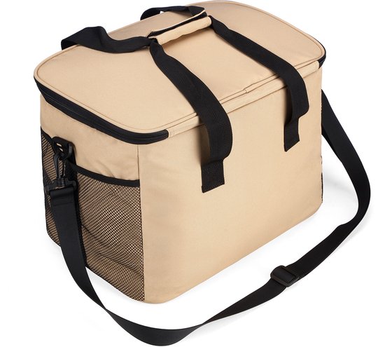 Packaway 4 Laags Geïsoleerde Lunchtas - 30 liter Koeltas - Beige van Packaway — afbeelding 2