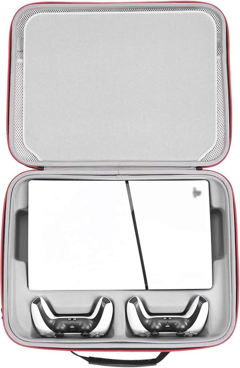 Case Cover voor PlayStation 5 Slim Console en Accessoires - Reiszak voor Controller, Oplader en Spellen
