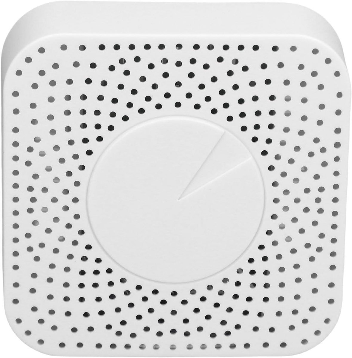 Luchtkwaliteit Tester - Luchtmeter CO2 Monitor - Binnenklimaat Bewaken - Uitgebreide Meting - 11x11x3 cm - Wit