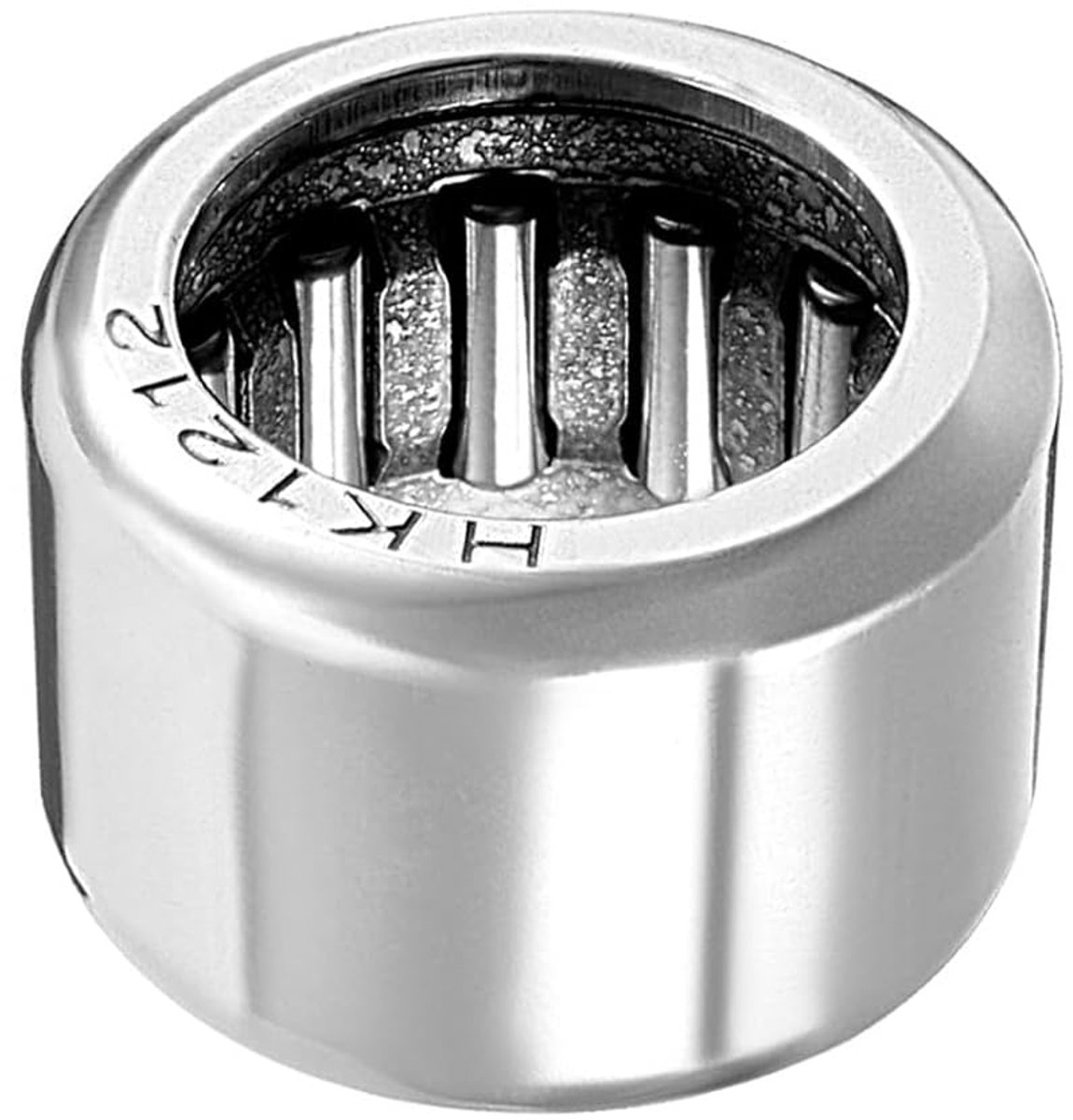 SnelShoppen - 1 stuk naaldlager Hk1212 - 12mm gatdiameter x 18mm buitendiameter x 12mm breedte - chroomstaal GCr15 voor landbouw en bouwgereedschap