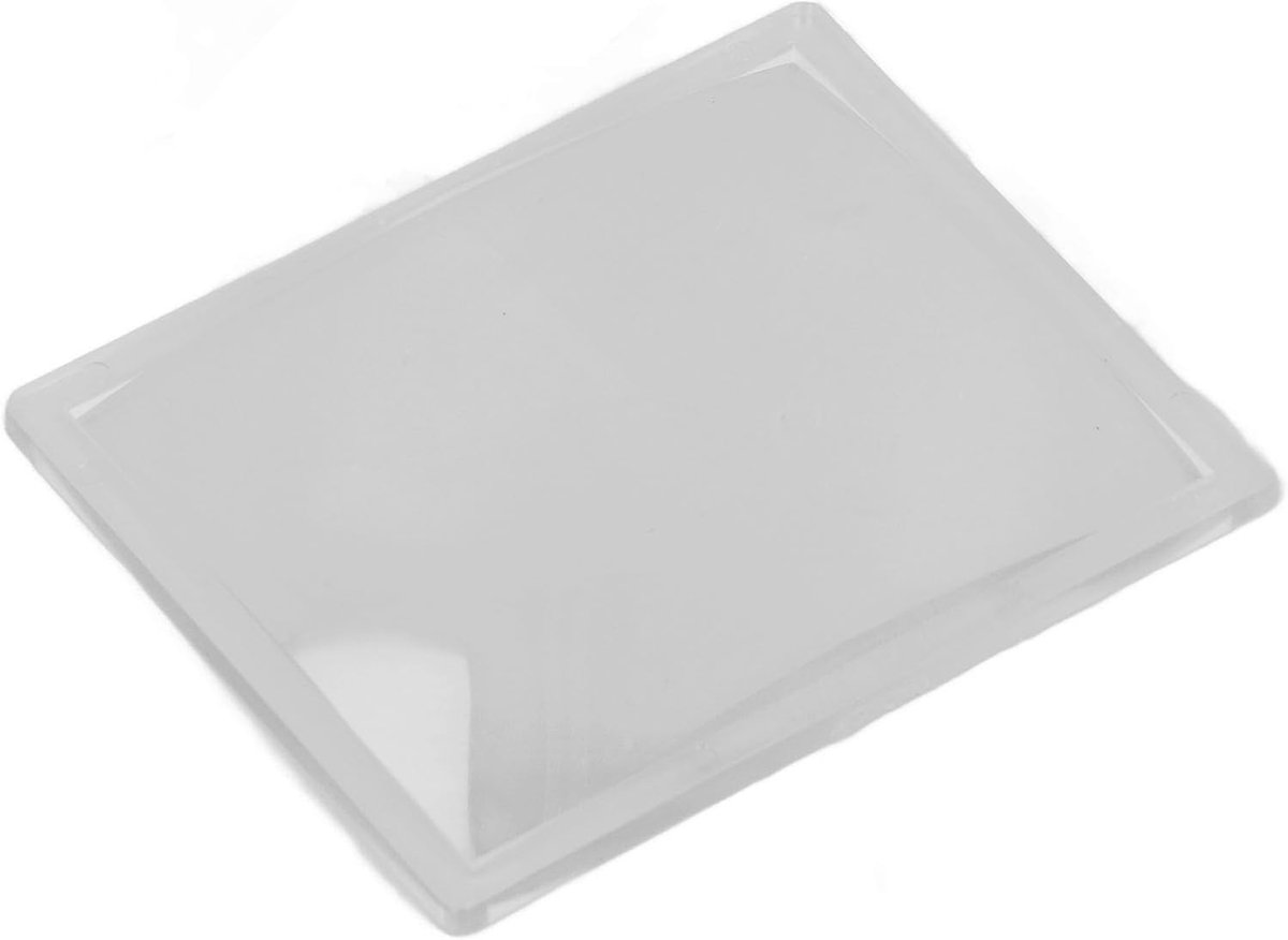SnelShoppen - Lashelm Vergrootglas 2.50 Dioptrie, Heldere PC Kunststof Vergrootlens voor Industriële Lashelmen 3.54x4.25 Inch, Compatibel en Lichtgewi