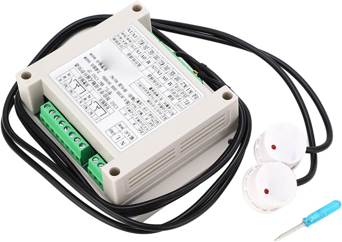 SnelShoppen - Liquid Level Controller Contactloos Automatisch Voor Olietank Leegmaken Met Aanpasbare Gevoeligheid