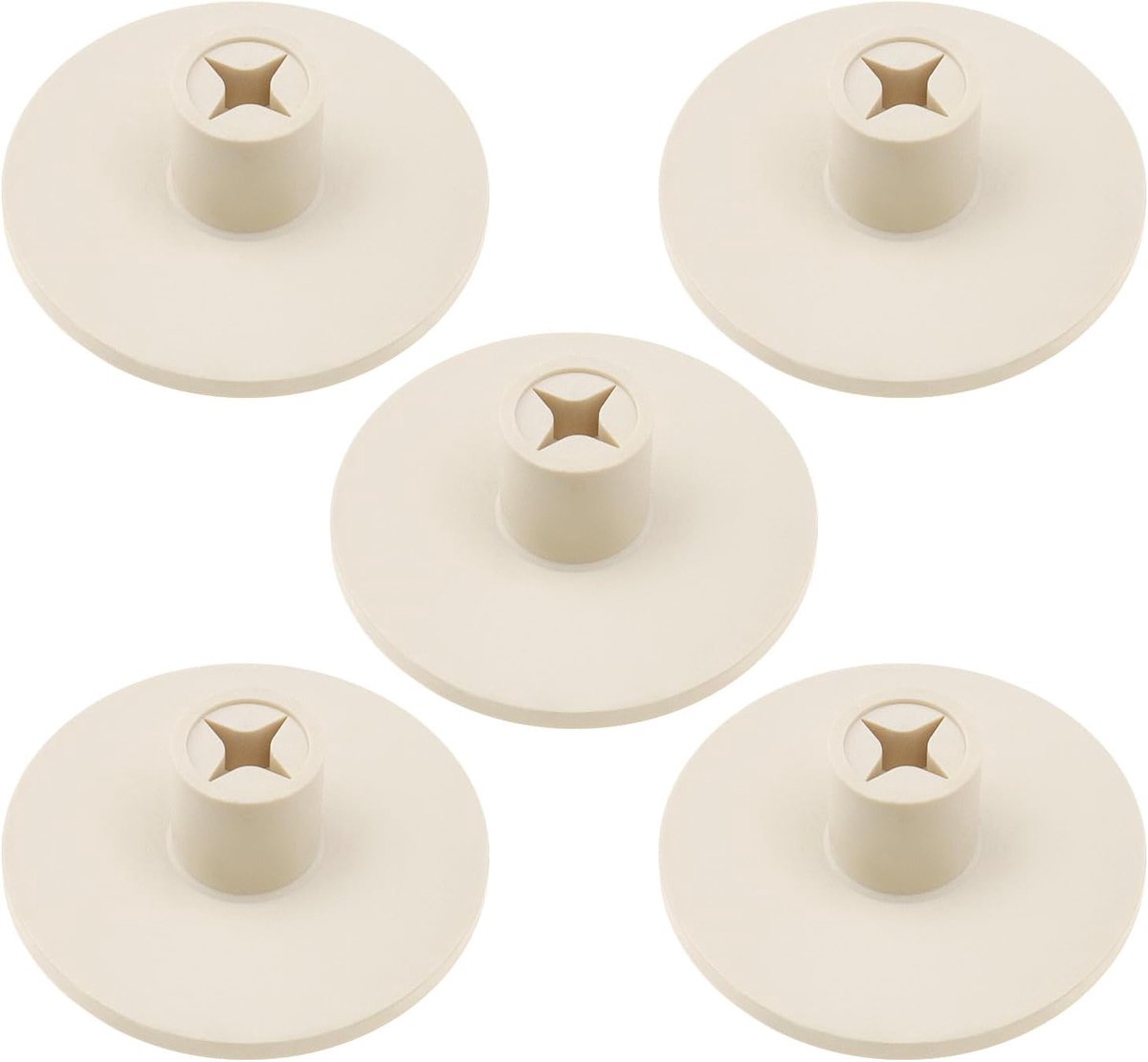 SnelShoppen - 5 Stuks Golf Rubber Pad Houders - Golfbal Rubber Tees 56x21mm - Flexibel en Stevig - Ideaal voor Outdoor Golfbanen en Indoor Batting Mat