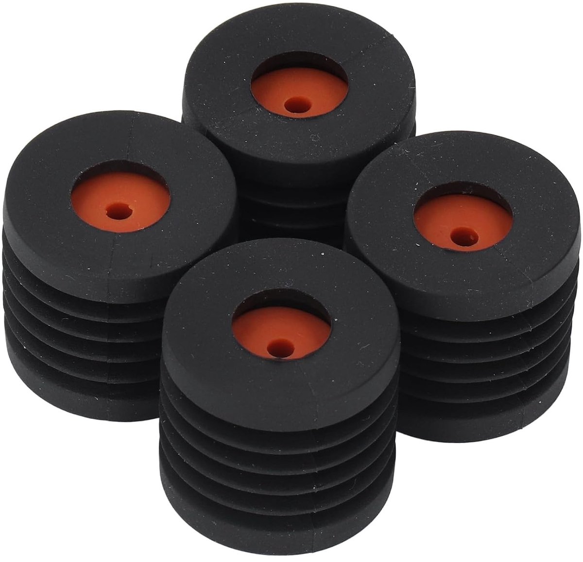 SnelShoppen - 3D Printer Rubber Voeten, Anti-Trillingen Voeten, Schokabsorberende Voeten Geschikt voor Ender 3, CR-10, Ender 5, P1P, 4 Stuks