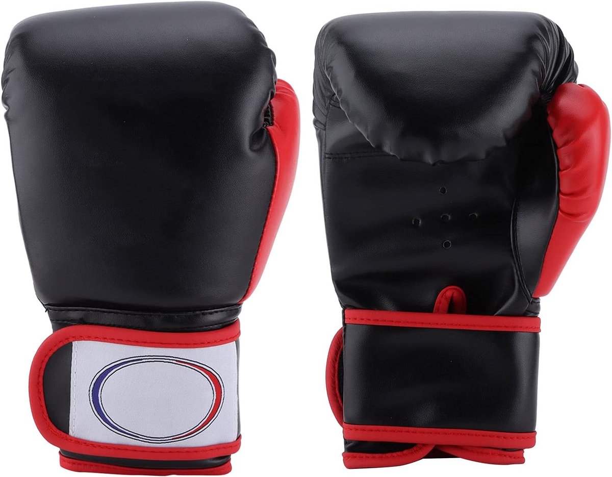 SnelShoppen - Boxhandschoenen voor Kinderen, Sparring Handschoenen voor Jongens en Meisjes, PU Leren Bokshandschoenen voor Training en Punching Bag, A