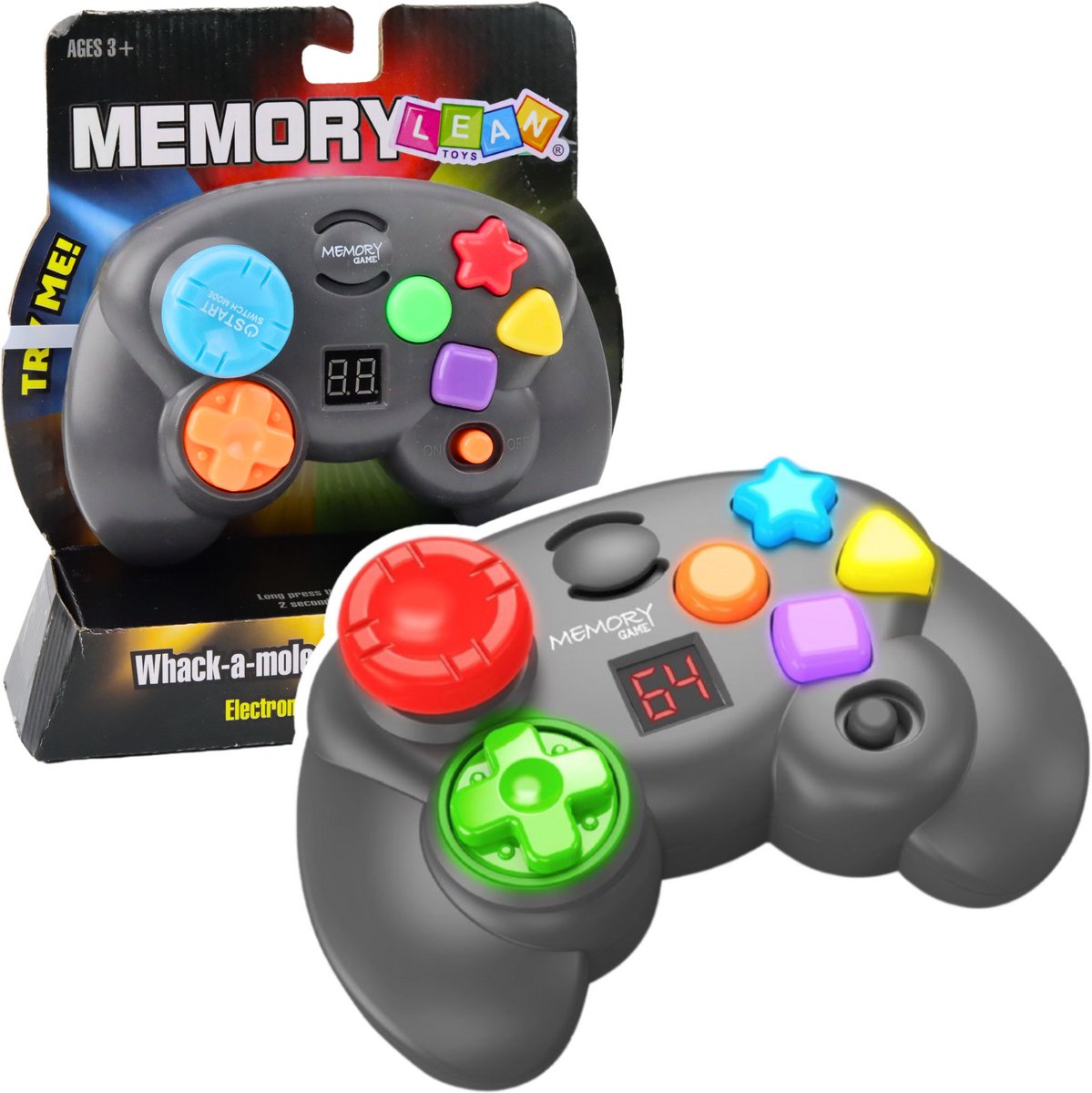 Elektronisch logicaspel Memory Console Pad - UNI