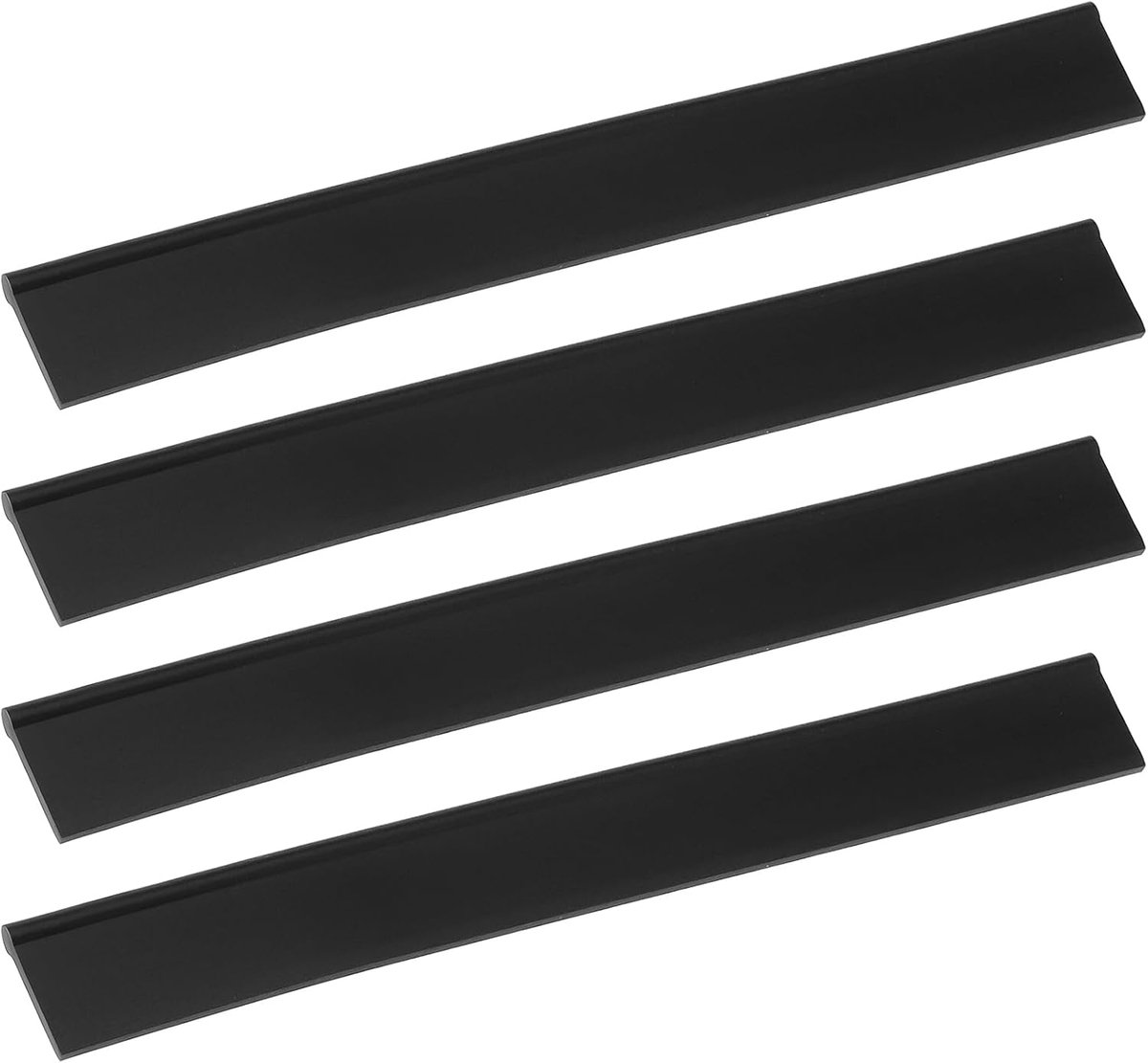 SnelShoppen - 4 Stuks Glasreiniger Rubber Bladen 170mm Vervangingen voor Karcher Ruitenreiniger WV 50 60 70 75 - Duurzaam en Effectief voor Glazen, Sp