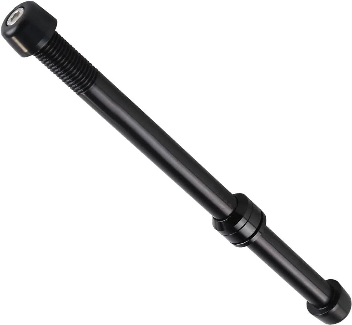 SnelShoppen - Fietstrainer Thru-Axle Adapter M12x1.5 166-178 Conversie Hub voor Mountainbike en Racefiets Trainers - Verstelbaar met 3 Aluminium Steun