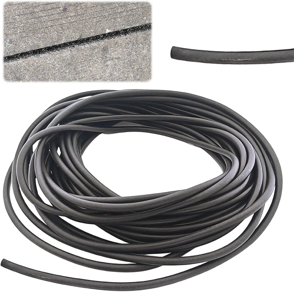 Joint sealing cord 10 mm × 10 m – robust joint filling profile made of PE foam for wide joints, protects against - ShopVlot
