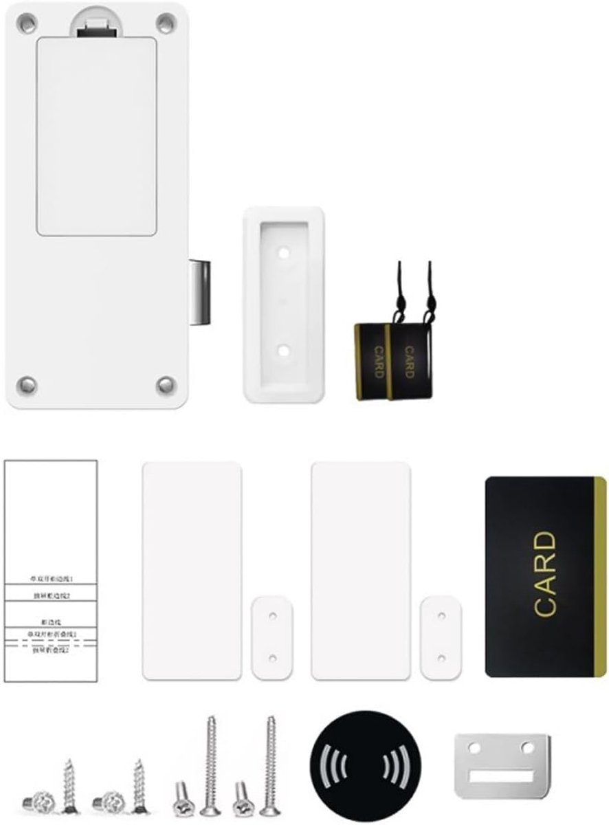 SnelShoppen - Slimme Ladeslot voor Kast, Elektronisch Deurslot met App, NFC en IC Kaart voor Kasten, Lades, Lockers en Postbus - Veilig en Veelzijdig