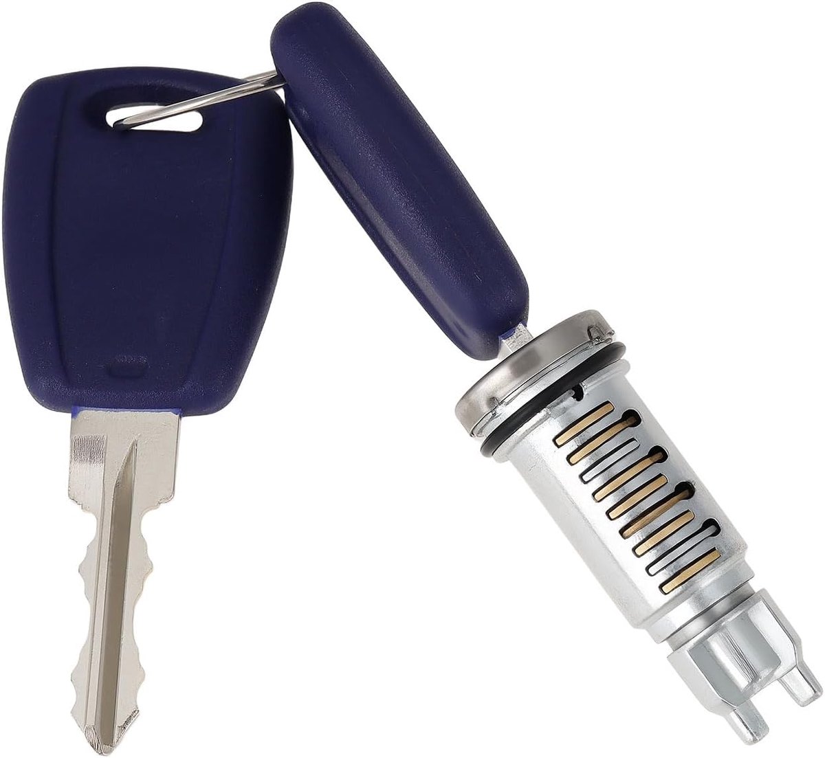 SnelShoppen - Deurslot Sleutel 71729482 71715133 Vervangingsslot Compatibel met Fiat Doblo 2001-2024 Fiat Panda 2003-2024