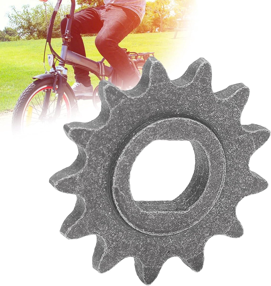 SnelShoppen - Motor Tandwiel 13T Vervangingsonderdeel Voor My1020 Motorfiets - Duurzaam Metalen Sprocket - Eenvoudige Installatie