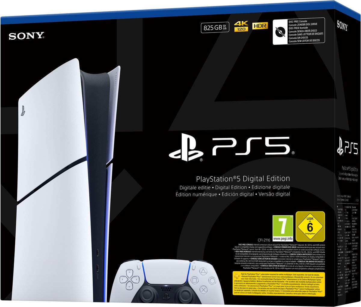 PlayStation 5 Digital Edition - Slim — cadeau in Games, Films & Muziek - foto 3