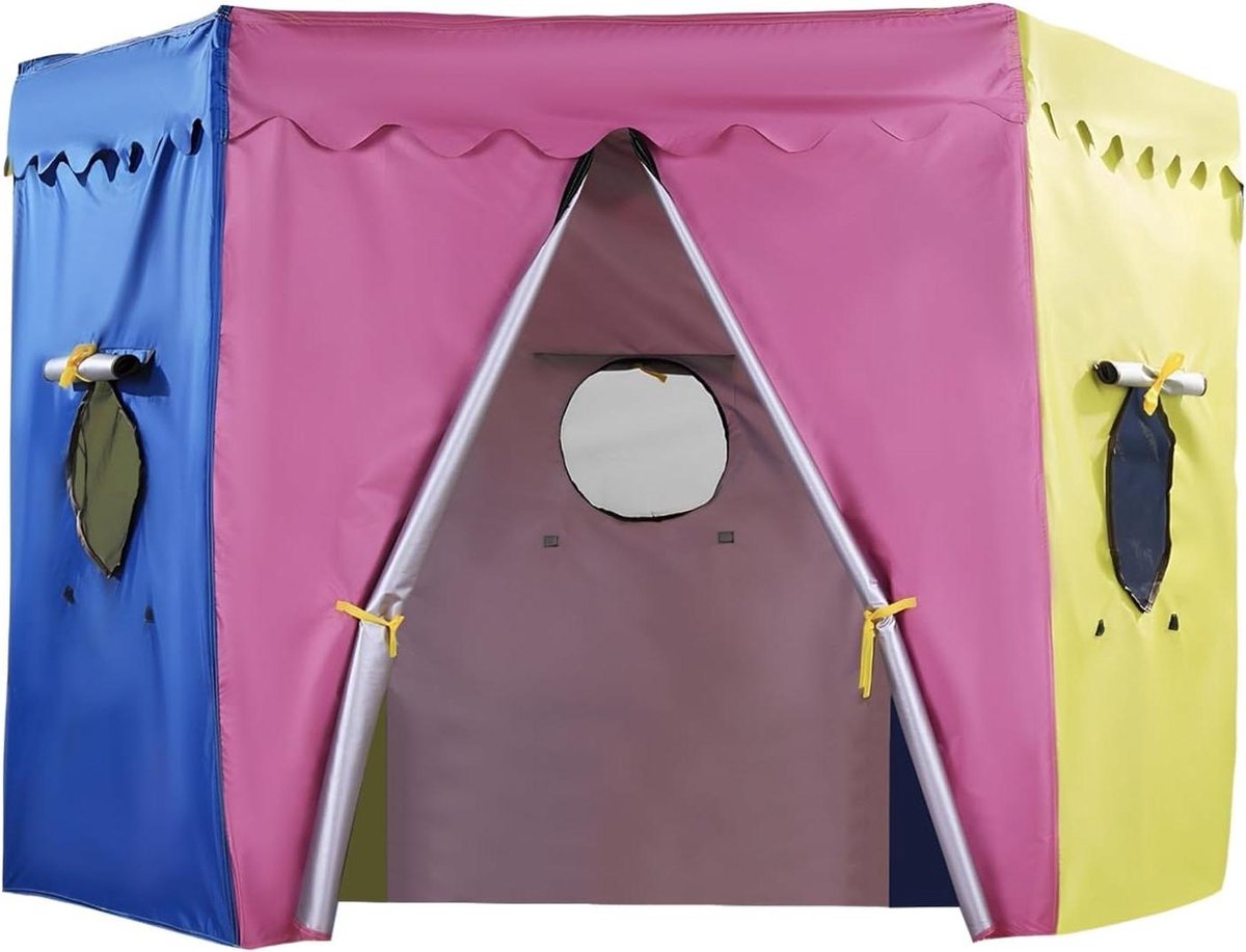 Trampoline Tent - Waterdichte Luifel - Buiten Plezier - Volledige Bescherming - 304-426 cm - Grijs