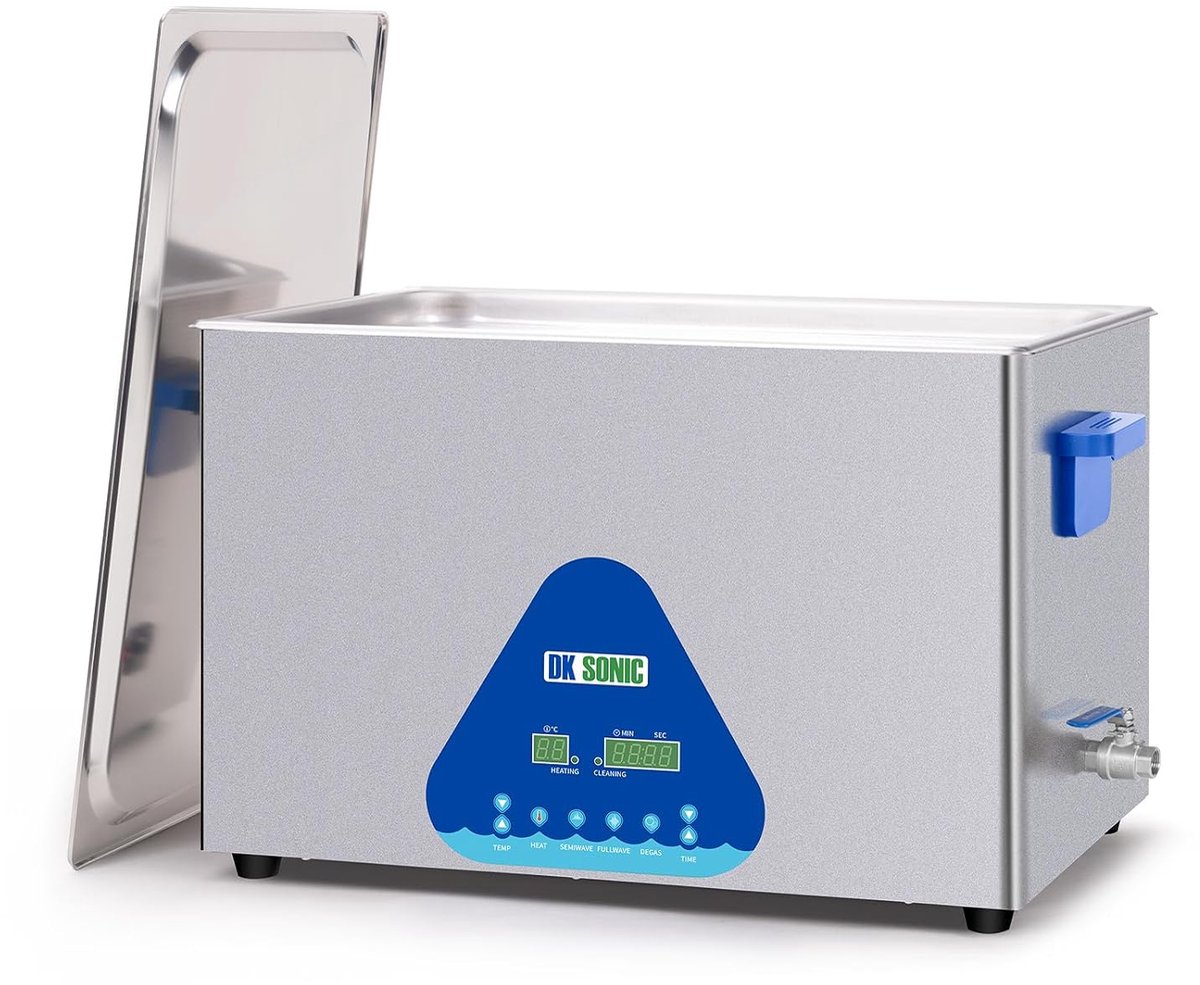 Ultrasoonreiniger 30L 600W - Digitale bediening - Verhit en timer - Dieptereiniging voor motoren - ShopVlot