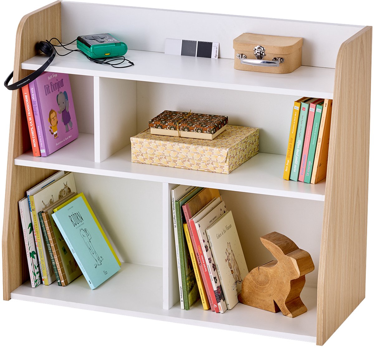 Vertbaudet Boeken- en speelgoedopbergmeubel YEL
