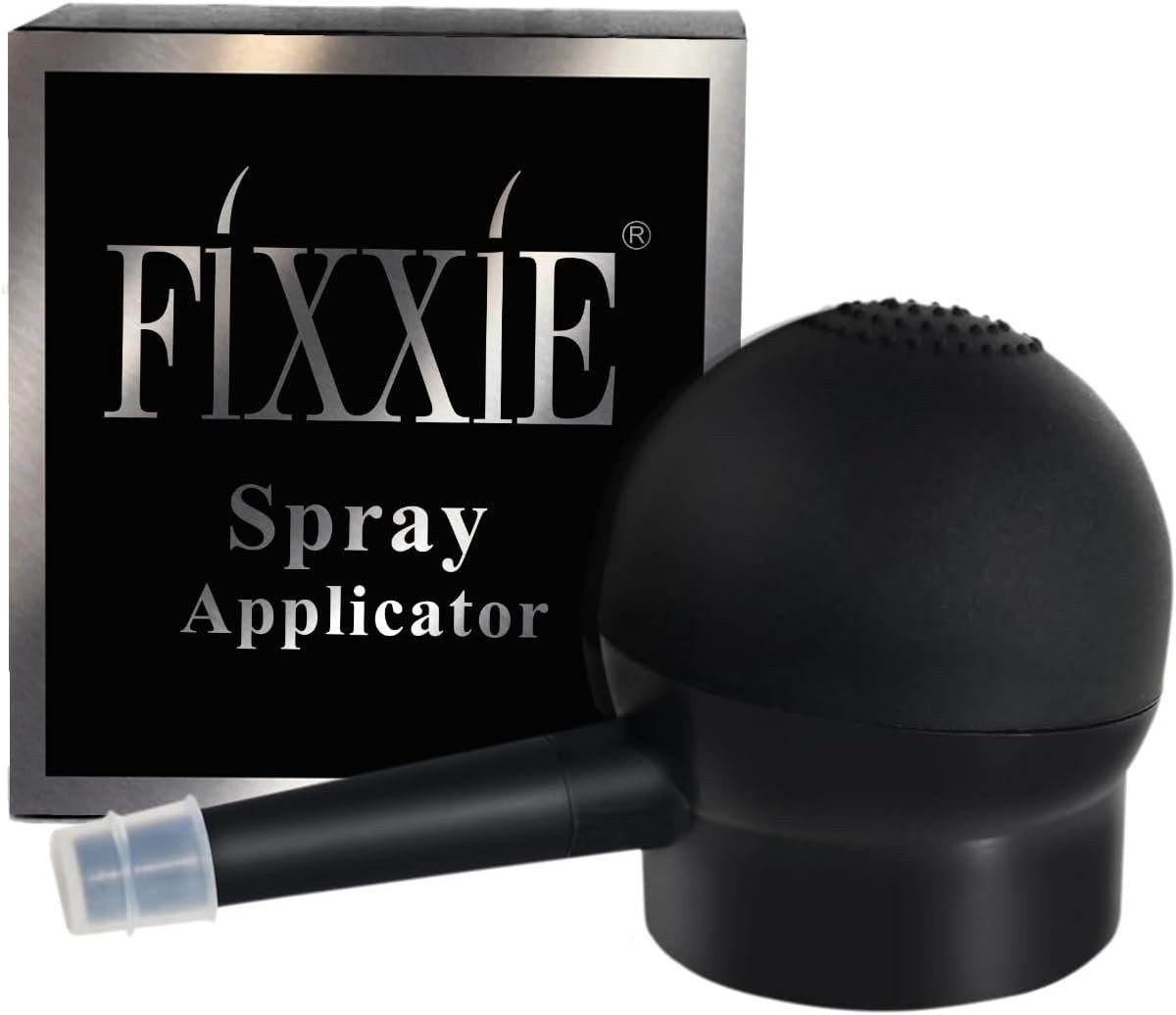 Applicator Pomp Sproeier - Zwart - Haarvezel Dispenser - Voor Nauwkeurige Toepassing van Haarvezels