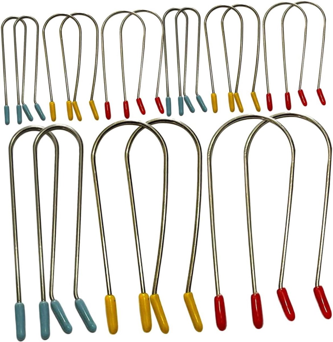 Elektrische Krulrolklem Vervanging - Haarroller Clips - Haar Krullen - Set van Stuks - 7 x 1.9 x 0.2 cm