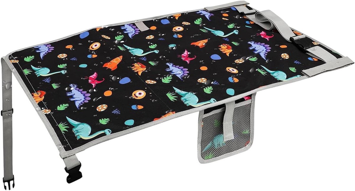 Vliegtuig Bed Kinderen - Vliegtuig Stoel Verlonger - Reizen met Kinderen - Waterdicht en Draagbaar - 76 x 44.5 cm