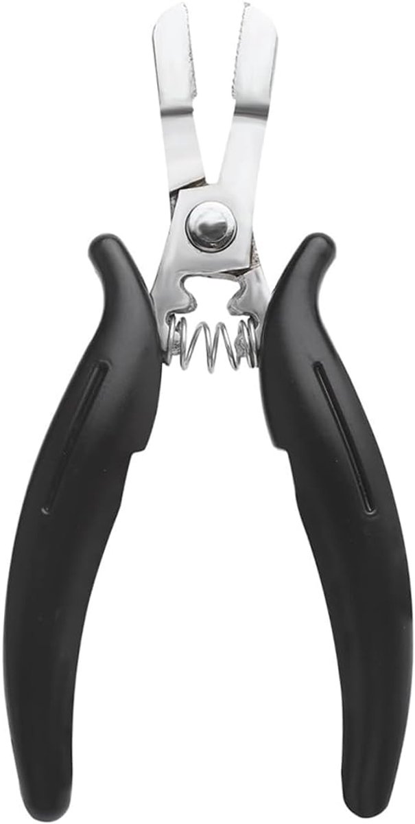 SnelShoppen - 1PCS Uittrek Pliers, Verleng Pliers, Bar Clamp voor het Verwijderen van Dreadlocks, Keratine Haarextensions, RVS, Ergonomisch Ontwerp