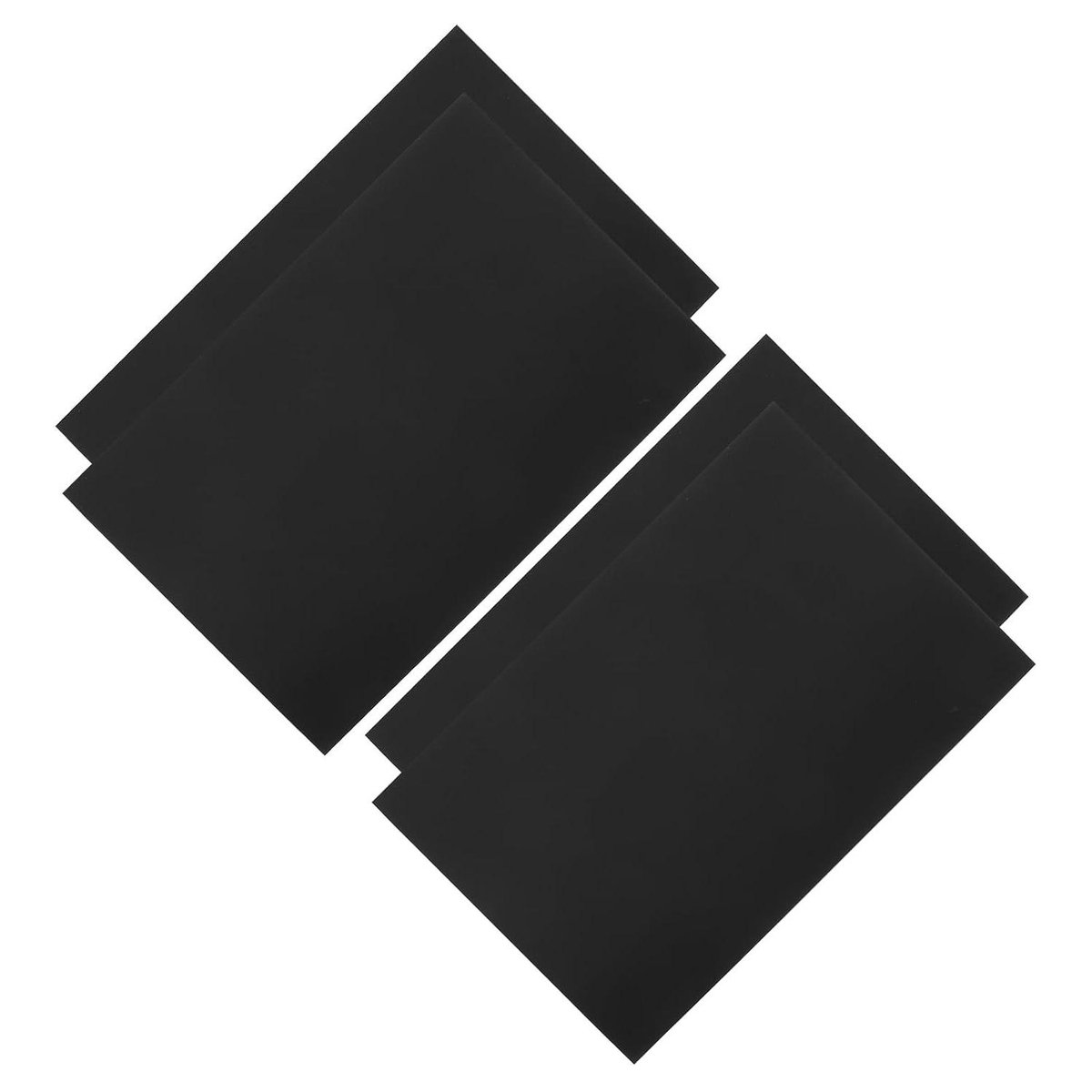 Aluminium Graveerplaten - Metalen Platen - Zelf Decoreren - Glad Geanodiseerd Oppervlak - A4 Formaat - Zwart