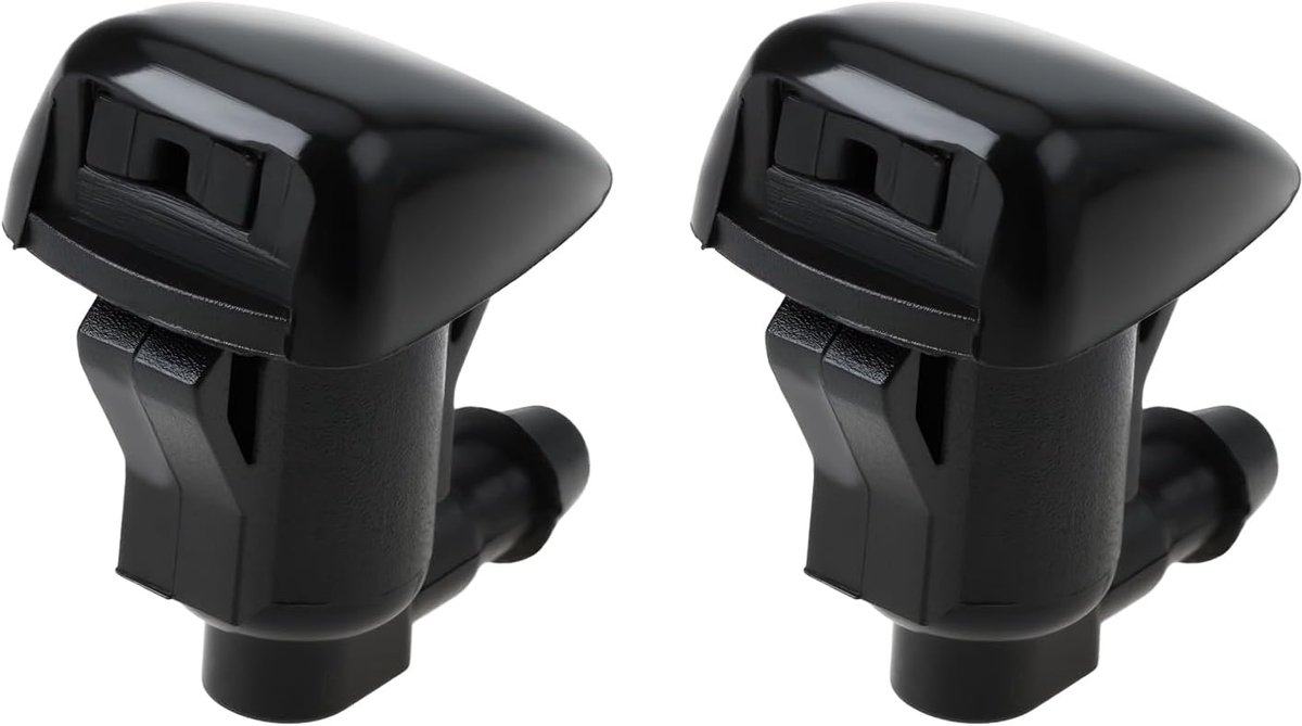 SnelShoppen - 2 Stuks Ruitensproeier Mondstuk Spray 85381-21030 Geschikt voor Scion TC 2005-2010 - Duurzaam Plastic - Optimale Reiniging