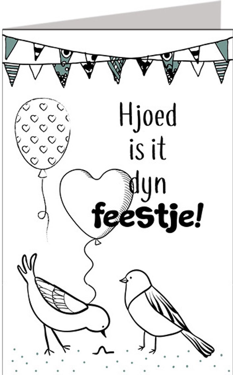 Friese kaarten Jillz | 11x17 | 6 stuks | Vak 122