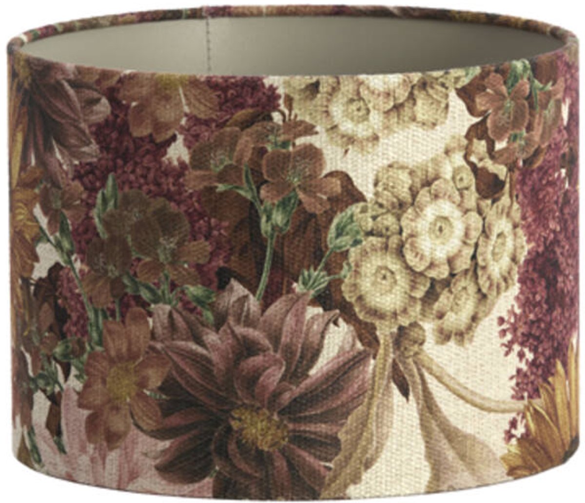 Kap - wit - ROSEWOOD - textiel - E27 - 2225517 - Light & Living