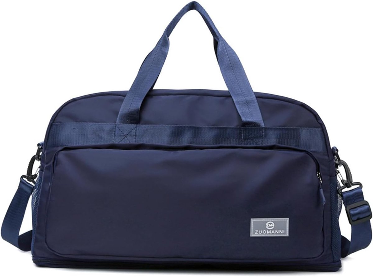 Grote Sporttas voor Vrouwen, Waterdichte Weekendtas met Schoencompartiment, Ideaal voor Fitness en Reizen, 52x29x25cm