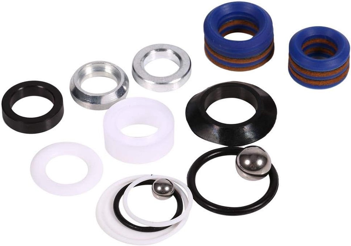 SnelShoppen - Airless Spuitpomp Accessoires Aftermarket Reparatiekit voor 390 695 795 1095 3900 5900 7900 244194, 4 Types, Duurzaam RVS en Silicoon