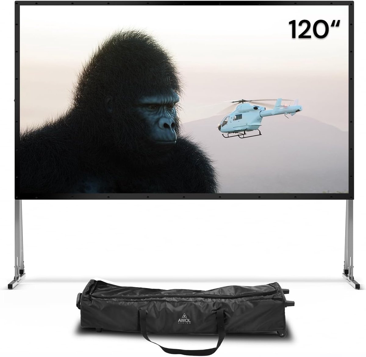 SnelShoppen - Vouwbare Outdoor Camping Canvas MW-PF120 - Lichtgewicht en Draagbaar - Perfect voor Kamperen, Tuinfeesten en Avonturen in de Natuur
