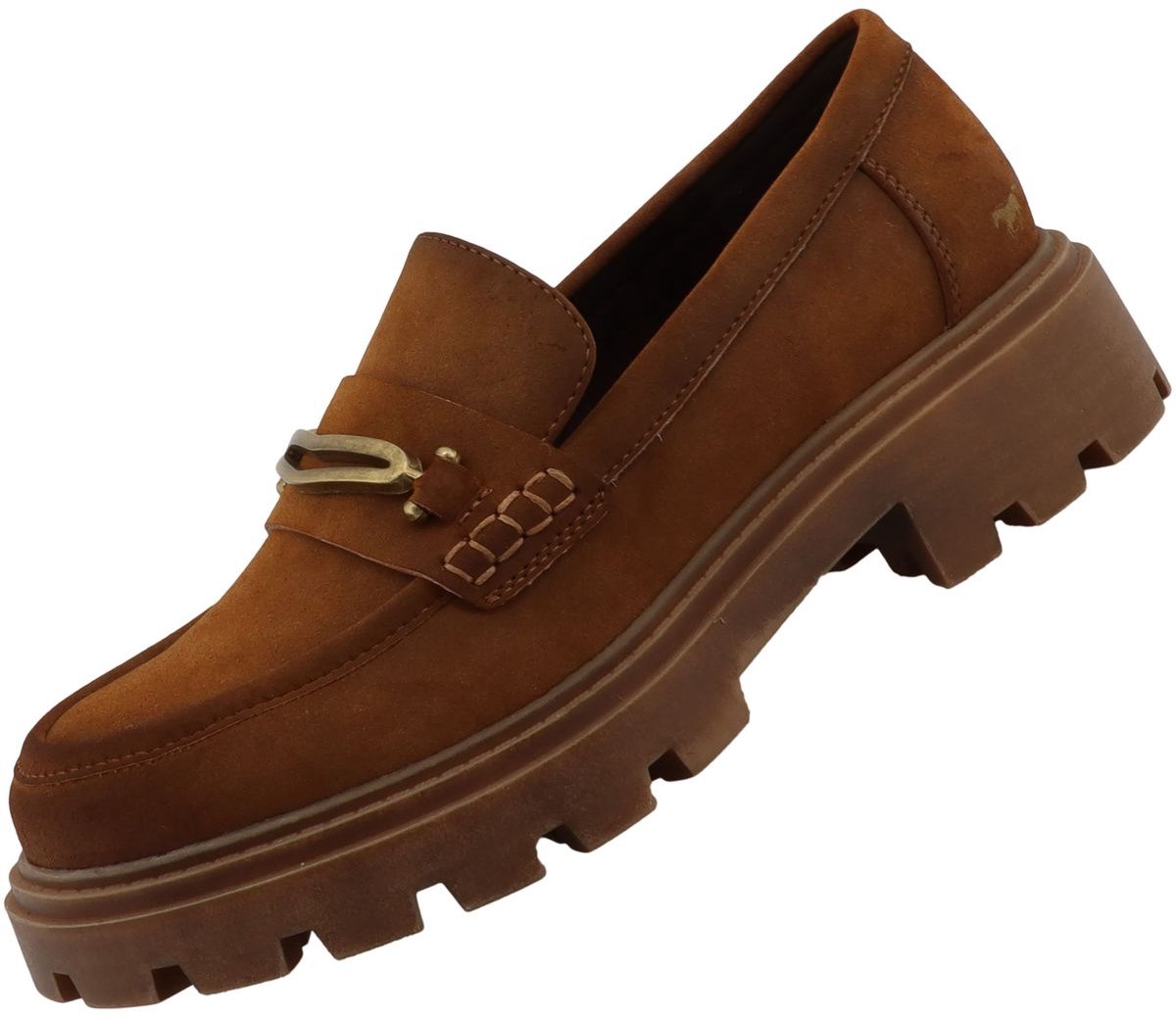 Mustang damesmoccasin bruin 36M0032003-cognac