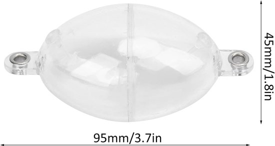 Visvlotter - Transparant - - Drijvende Controller voor Vissen — afbeelding 3