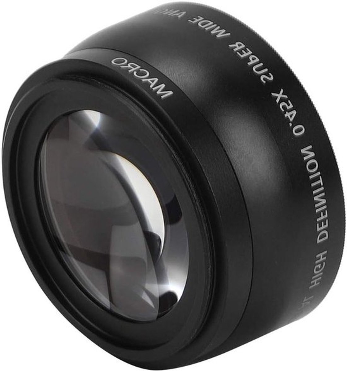 Geavanceerde 55MM 0.45X Groothoek Macro Lens voor Camera's - Perfect voor Natuurfotografie en Landschapsopnamen