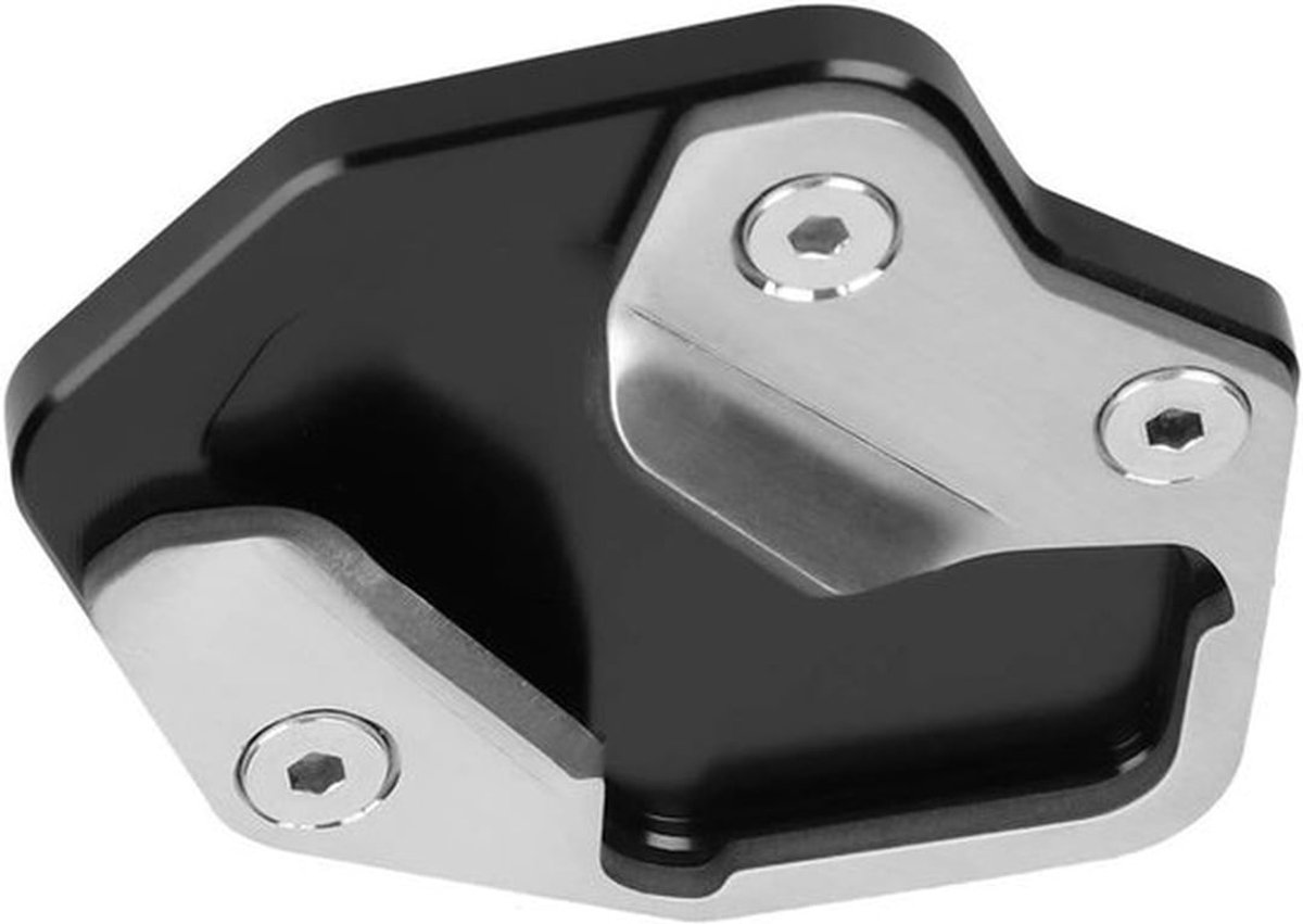 Zijstandaard Verlengingsplaat van Aluminium voor Motorfietsen - Geschikt voor Tiger 800 2013-2017, Versterkt, Stabiel en Duurzaam