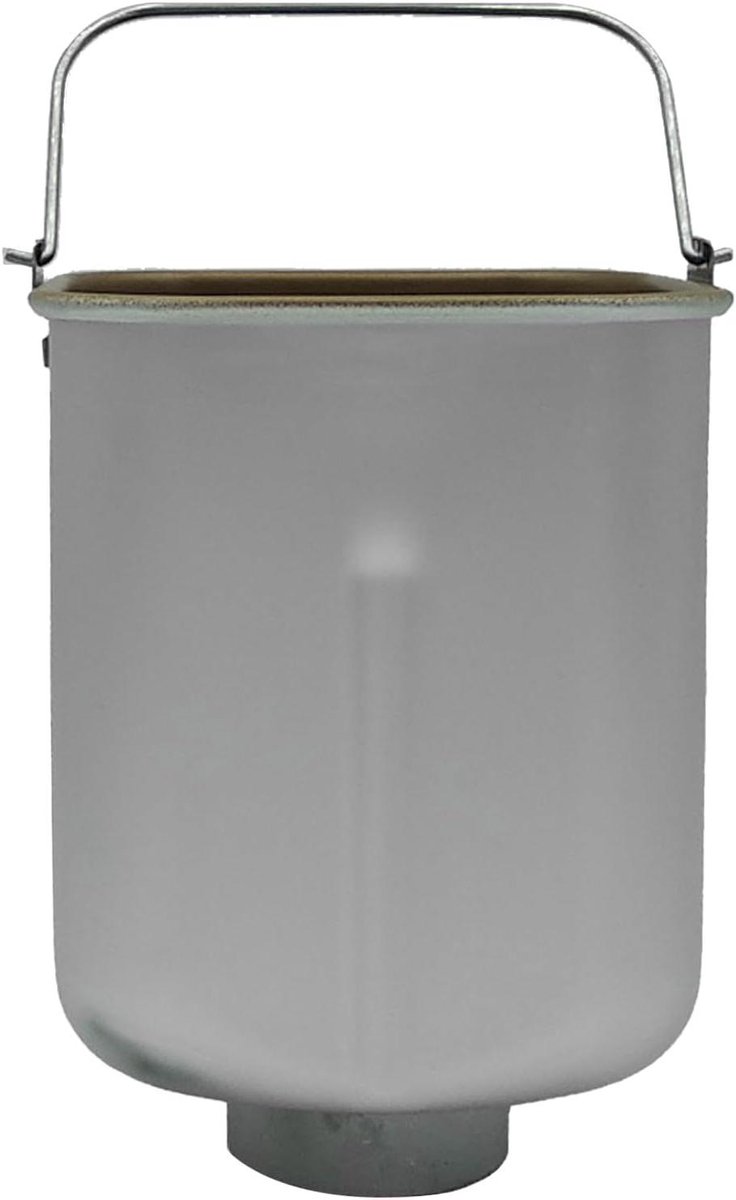 Broodbakmachine Bakvorm - Broodbak Accessoire - Brood Bakken - Met Mengfunctie - 143x143x194mm - Zilverkleurig