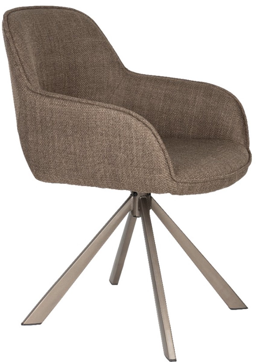 ANLI STYLE Chair Toye Brown - set van 2