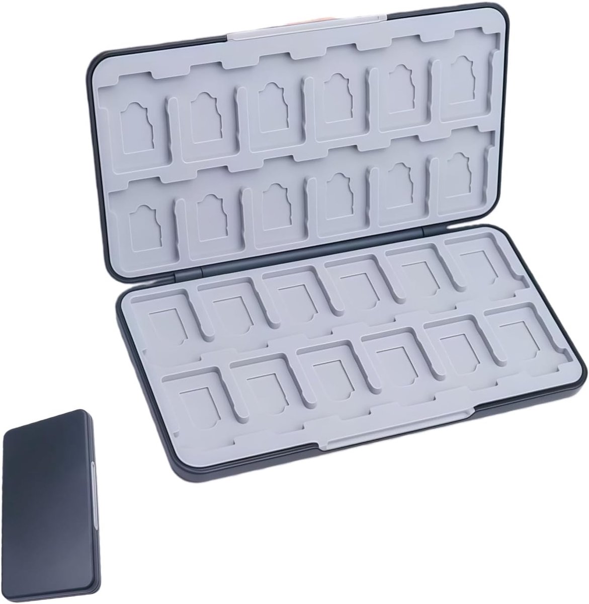 Switch Storage Box, Game Card, Storage Box, 24-in-1 Playing Card Slots, Game Storage, Game Card, Hard Case, Cover - ShopVlot