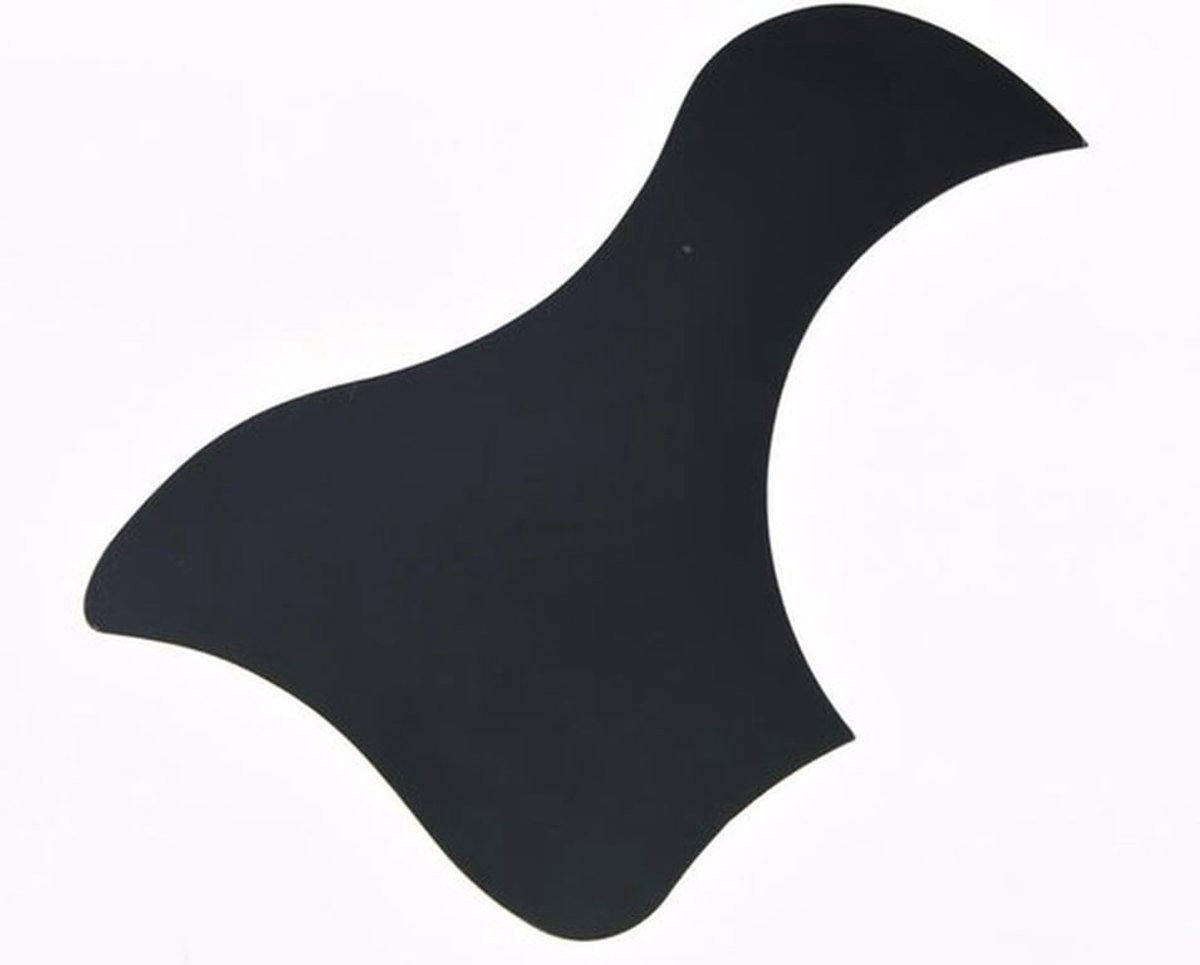 Zwarte Hummingbird Stijl Akoestische Gitaar Pickguard voor Bescherming en Stijl