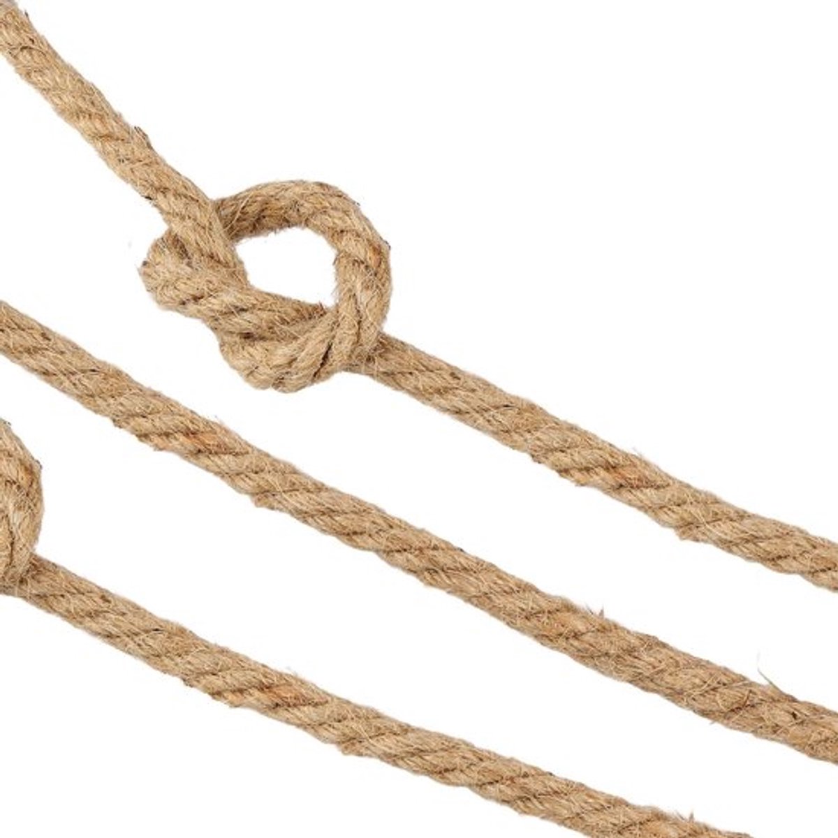 40 meter dikke jute touw van 10 mm, natuurlijk en stevig, ideaal voor knutselen, verpakking en decoratie