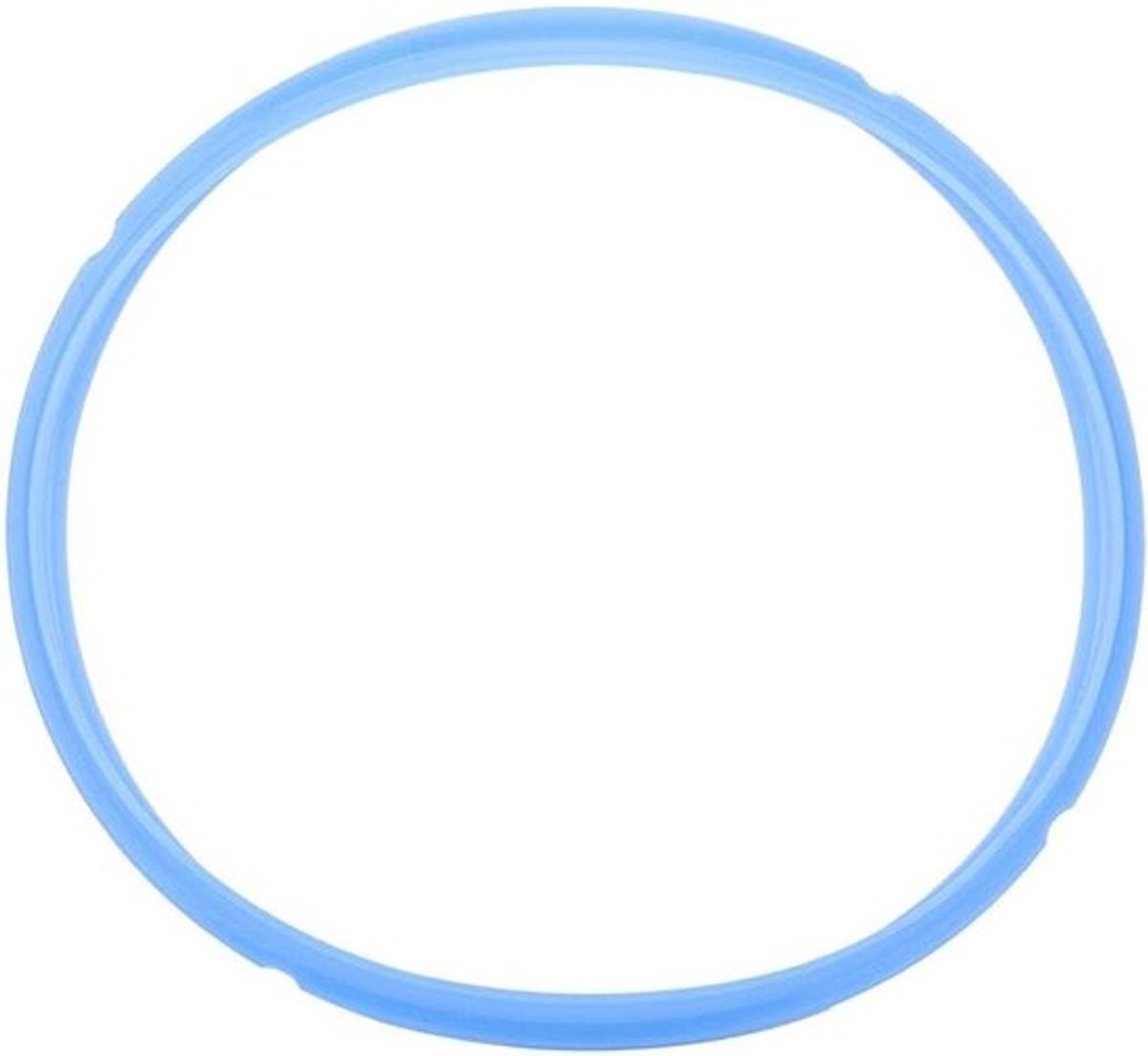 Snelkookpan Afdichtringen - Siliconen Ringen - Voorkom Geur Vermenging - Voedselveilig Siliconen - 8 Quarts - Blauw
