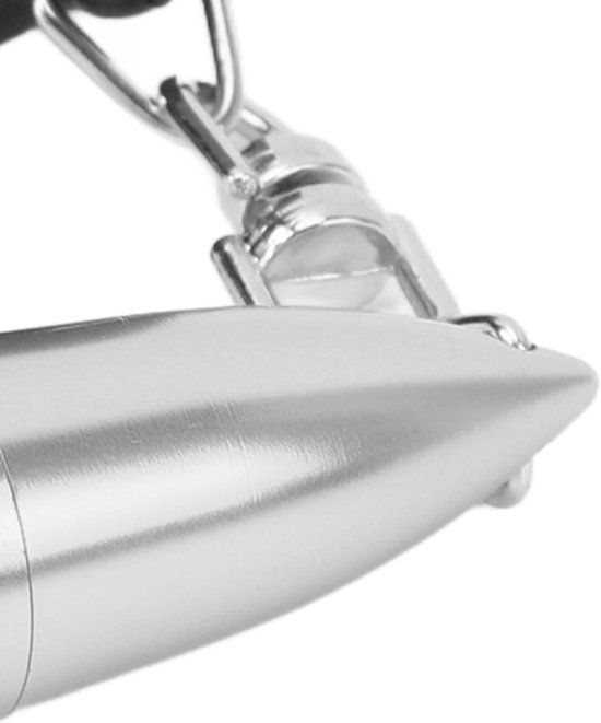 Poolkeu Krijthouder - Biljartkrijt Houder - Biljart Spelen - Antislip Ontwerp - 10 x 3 x 3 cm - Zilver zwart — afbeelding 5