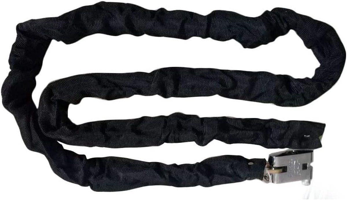 SnelShoppen - Baceyong Kettingslot, Robuust Hangslot, Diefstalbeveiliging, Veiligheidsslot met 3 Sleutels, Universeel Metaal Canvas Kettingslot voor F
