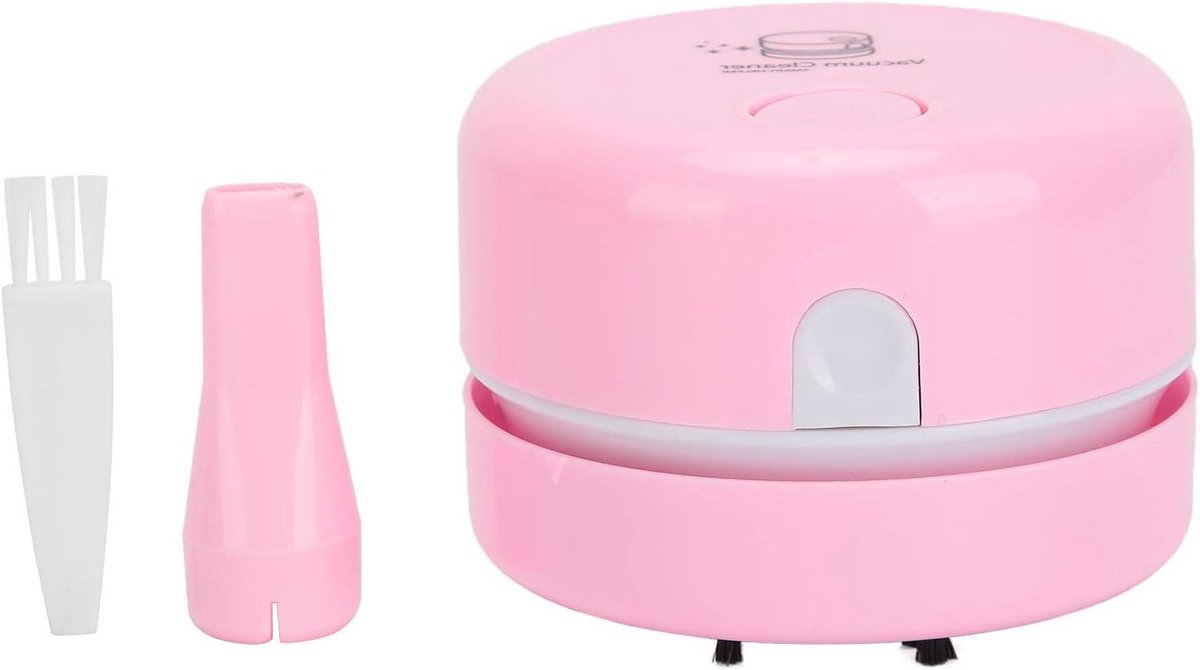 Mini Bureau Stofzuiger - Tafelstofzuiger Toetsenbordreiniger - Bureau Opruimen - Compact Ontwerp - Niet Specificatie - Roze