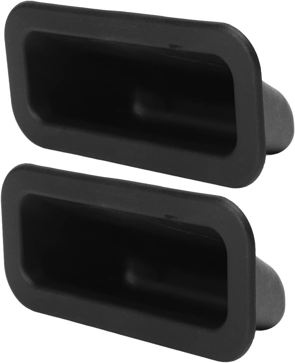 SnelShoppen - 2 Stuks Zwarte Interieur Kofferbak Deksel Handgreep Trim Vervanging Voor 3 5 CX 5 CX 7 RX 8, Interieur Deurgreep Accessoires