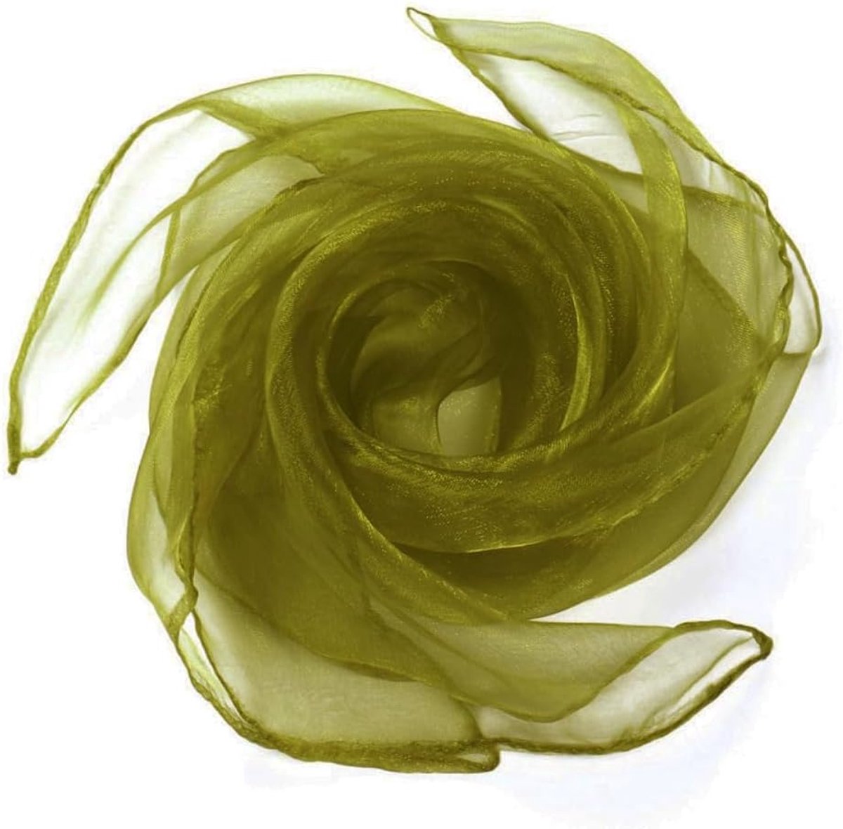 SnelShoppen - Pack van 10 vierkante jongleerdoeken, zijden doeken, chiffon doeken, dansdoeken, gymdoeken, jongleersjaals, danssjaals, 70 cm, multifunc