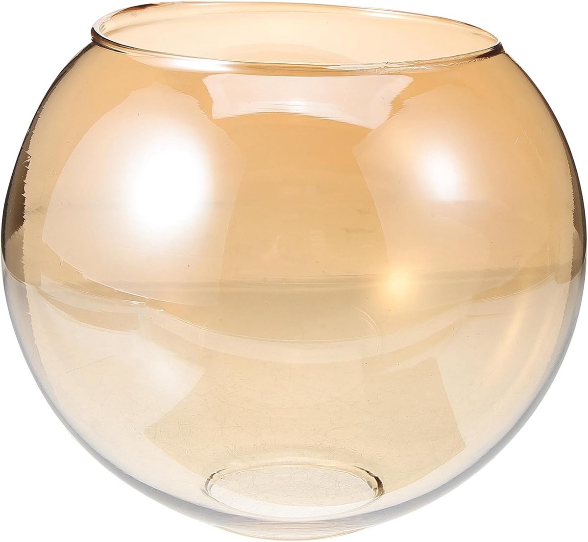 SnelShoppen - Hemobllo Lampenkap Glas Bol 15 cm Transparant Vervangend voor Hanglamp E27, Plafondlamp, Tafellamp en Vloerlamp