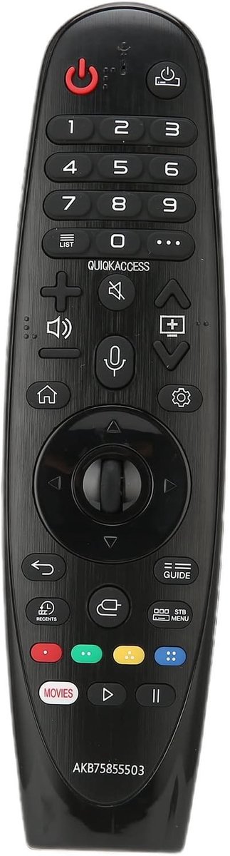 Vervangende afstandsbediening voor MR20GA, UN804, UN81, UN85, UN80, UN74, UN73 en UN71 Magic TV - Compatibel en gebruiksvriendelijk